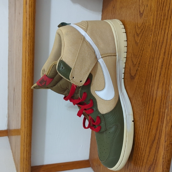 Nike Dunk High, 2012, Jersey Gold / White / Iguana, 317982 704, Sz 12 SWEET RARE - Picture 4 of 9